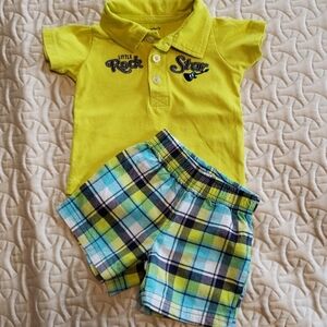 🔶️5 for $30🔶️ Carters Shirt & Shorts